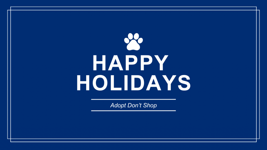 Happy Holidays from Animal Care